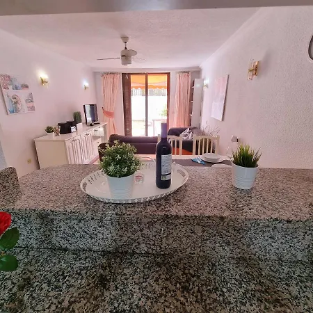 アパート Casa Teide, Ground Floor Parque Santiago 1, Heated Pool, 100 M To Sea And Beach, Wifi プラヤ・デ・ラス・アメリカス
