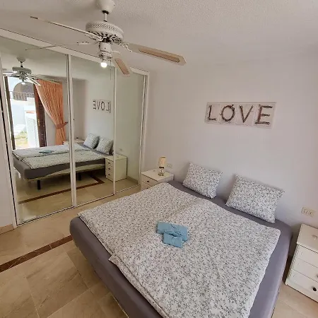 Apartamento Casa Teide, Ground Floor Parque Santiago 1, Heated Pool, 100 M To Sea And Beach, Wifi Playa de las Américas