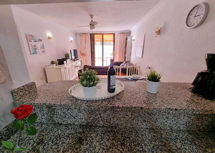 شقة Casa Teide, Ground Floor Parque Santiago 1, Heated Pool, 100 M To Sea And Beach, Wifi بلايا ذي لاس أميريكاس