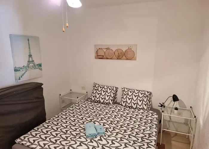 公寓 Casa Teide, Ground Floor Parque Santiago 1, Heated Pool, 100 M To Sea And Beach, Wifi 美洲海滩